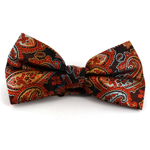 Laço Paisley XL Laranja