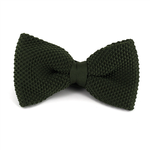 Laço Ponto Liso Verde Exército