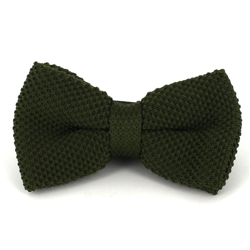 Laço Ponto Liso Verde Exército