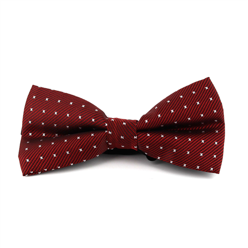 Laço Vermelho Estrelas Brancas