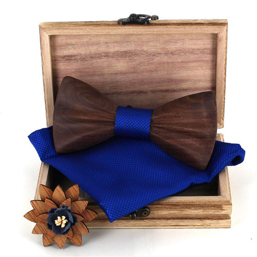 Conjunto de Laços de Madeira