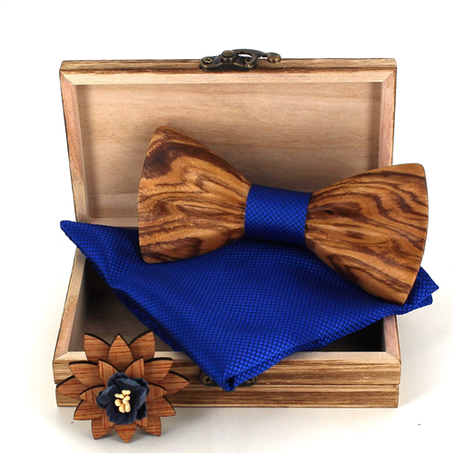 Conjunto de Laços de Madeira