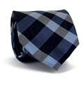 Gravata Xadrez Escocês Azul II