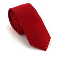 Gravata Estreita Vermelho Escuro