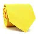 Gravata Lisa Amarela MicroTwill
