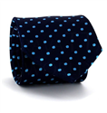 Gravata Lunares Azul Marinho III