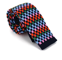 Gravata Ponto Xadrez Multicolorida