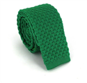 Gravata Ponto Liso Ondas Verde