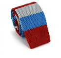 Gravata Ponto Riscas Tricolor