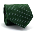 Gravata Pontos Verde Escuro