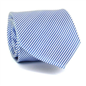 Gravata Riscas Azul e Branca