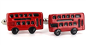 Botões de punho Autocarros de Londres