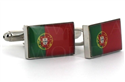 Botões de punho Bandeiras Portugal