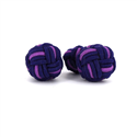 Botões de punho Bola Grande Roxo e Malva