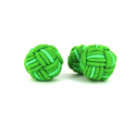 Botões de punho Bola Grande Tons Verdes