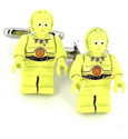 Botões de punho C-3PO Lego
