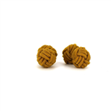 Botões de Punho Dupla Bola Bronze