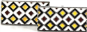 Botões de Punho Retangulares Esmaltados Multicolor II