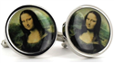 Botões de punho Mona Lisa