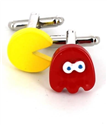 Botões de punho Pacman