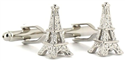 Botões de punho Torre Eiffel
