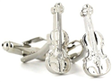 Botões de punho Violino