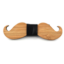 Laço Bambu Bigode e Couro