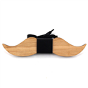 Laço Bambu Bigode e Couro