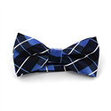 Laço Xadrez Azul