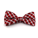 Laço Xadrez Vermelho e Branco