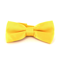 Laço Liso de Seda Amarelo Mate