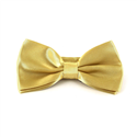 Laço Liso de Seda Amarelo Ouro