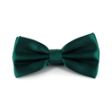 Laço Liso de Seda Verde Escuro