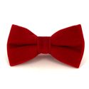Laço Liso Veludo Vermelho