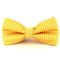 Laço Criança Amarelo com Bolinhas