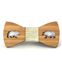 Laço Crianças Bambu Oco Urso