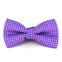 Laço Criança Roxo com Bolinhas