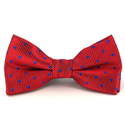 Laço Criança Vermelho com Bolinhas