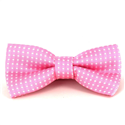 Laço Criança Rosa com Bolinhas