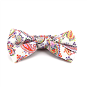 Laço Paisley Branco