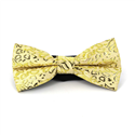 Laço Paisley Brilho Amarelo