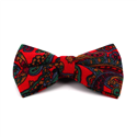 Laço Paisley Vermelho