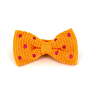 Laço Ponto Amarelo Lunares Magenta