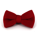 Laço Ponto Liso Vermelho Carmim