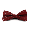 Laço Vermelho Estrelas Brancas