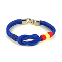 Pulseira Nó Azul com Bandeira de Espanha
