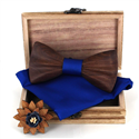 Conjunto de Laços de Madeira