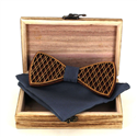 Conjunto de Laços de Madeira