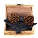 Conjunto de Laços de Madeira