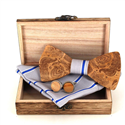 Conjunto de Laços de Madeira